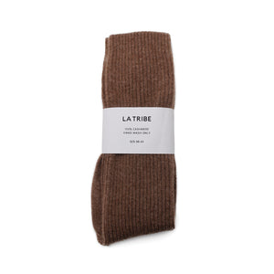 Cashmere Bed Sock - Cacao