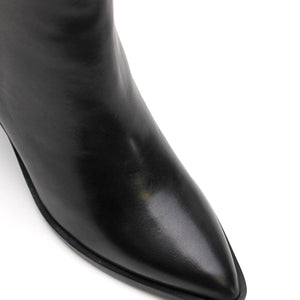 Frankie Knee High Boot - Black