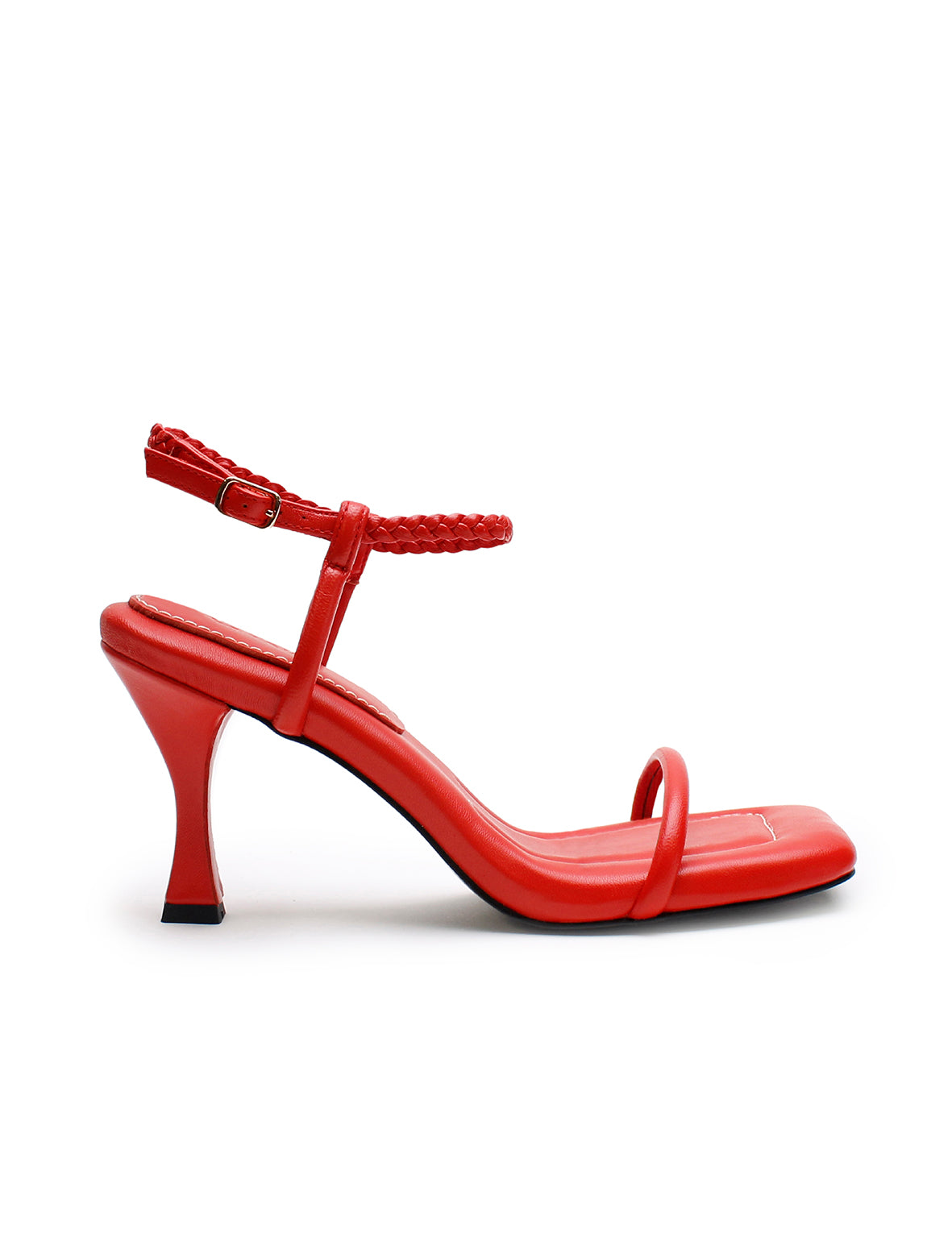 Padded Heel - Spicy Red