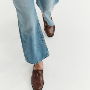 Suit Loafer - Pecan/Gold
