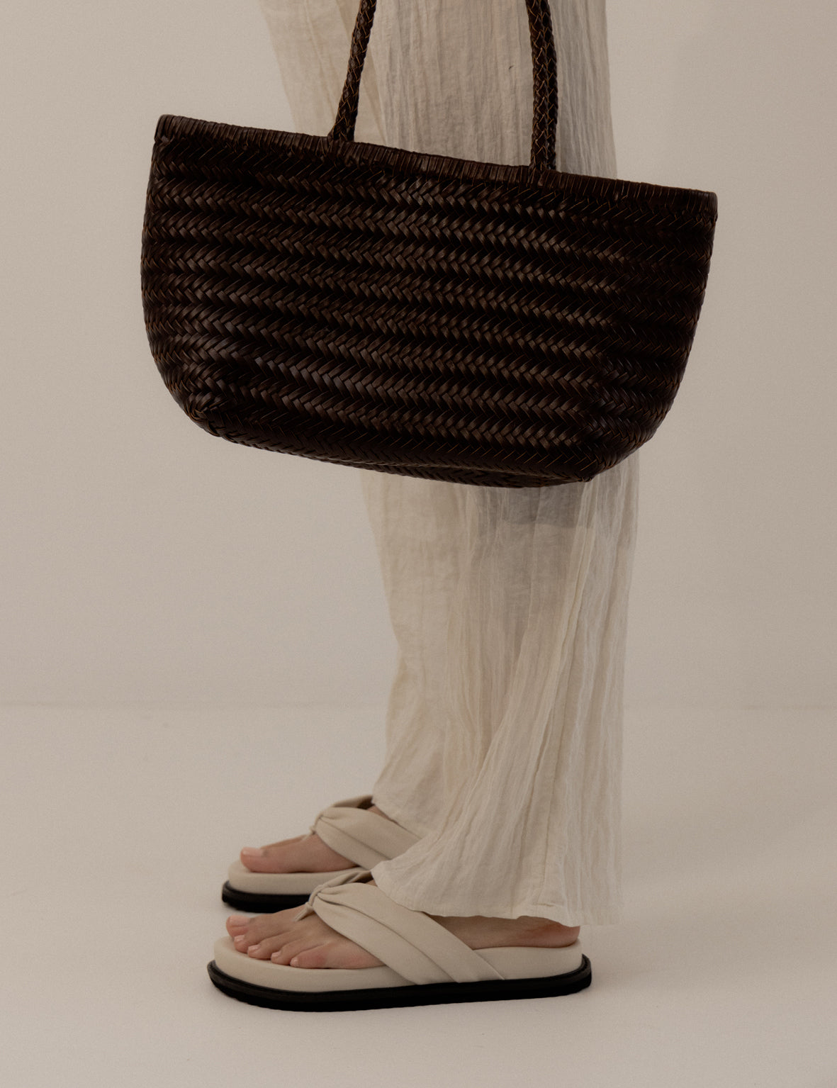 La Tribe Millie Mule - Chocolate