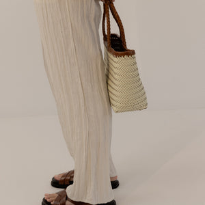 Amelia Bag - Cream/Vintage Tan