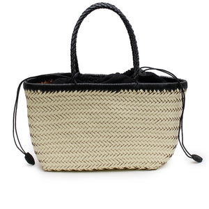 Amelia Bag - Cream/Black
