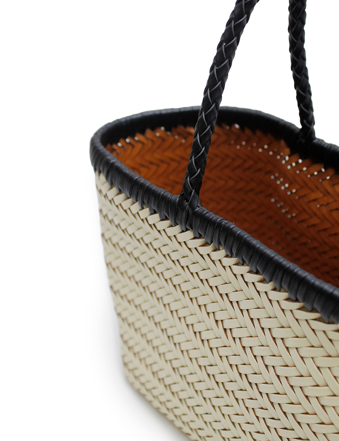 Amelia Bag - Cream/Black