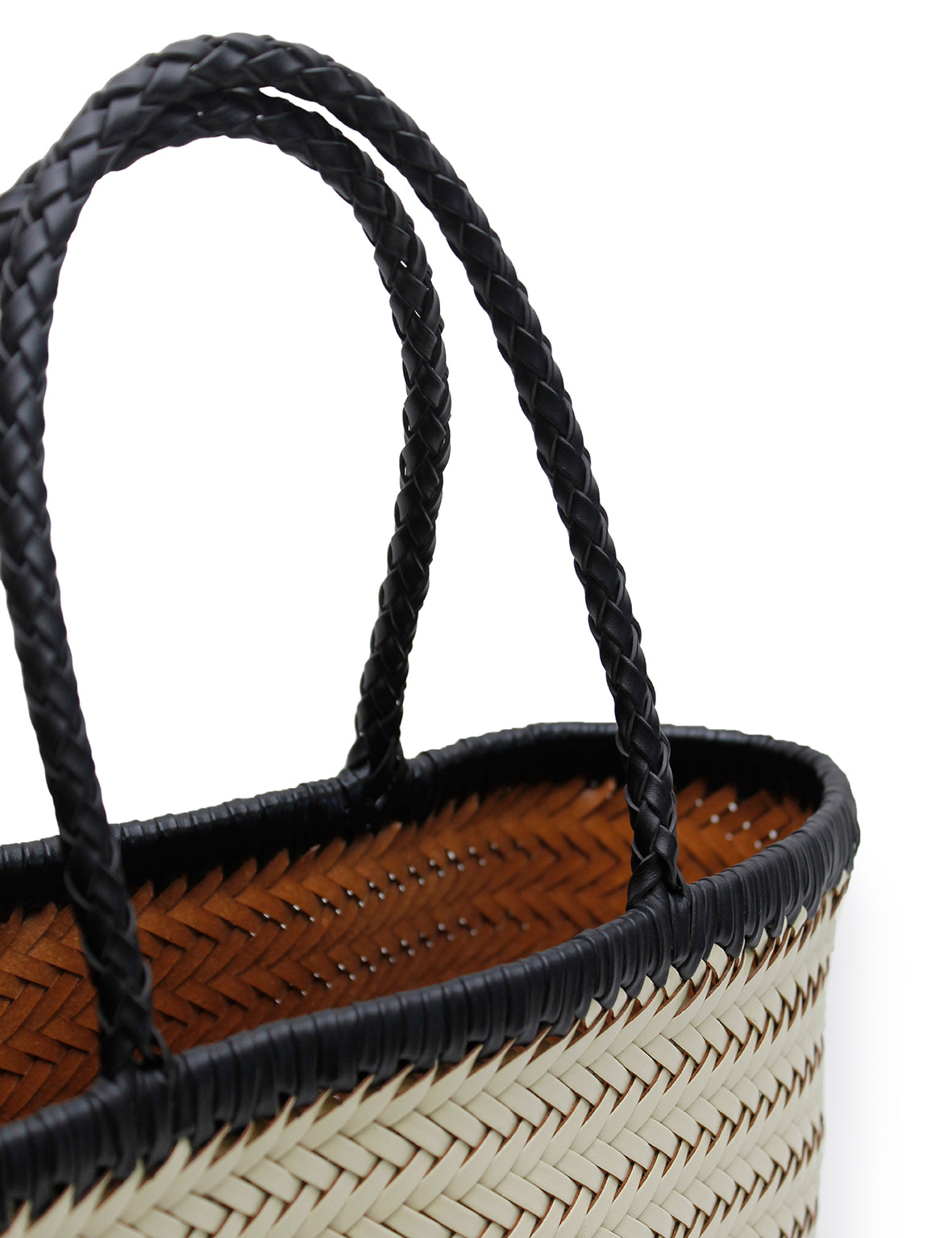 Amelia Bag - Cream/Black