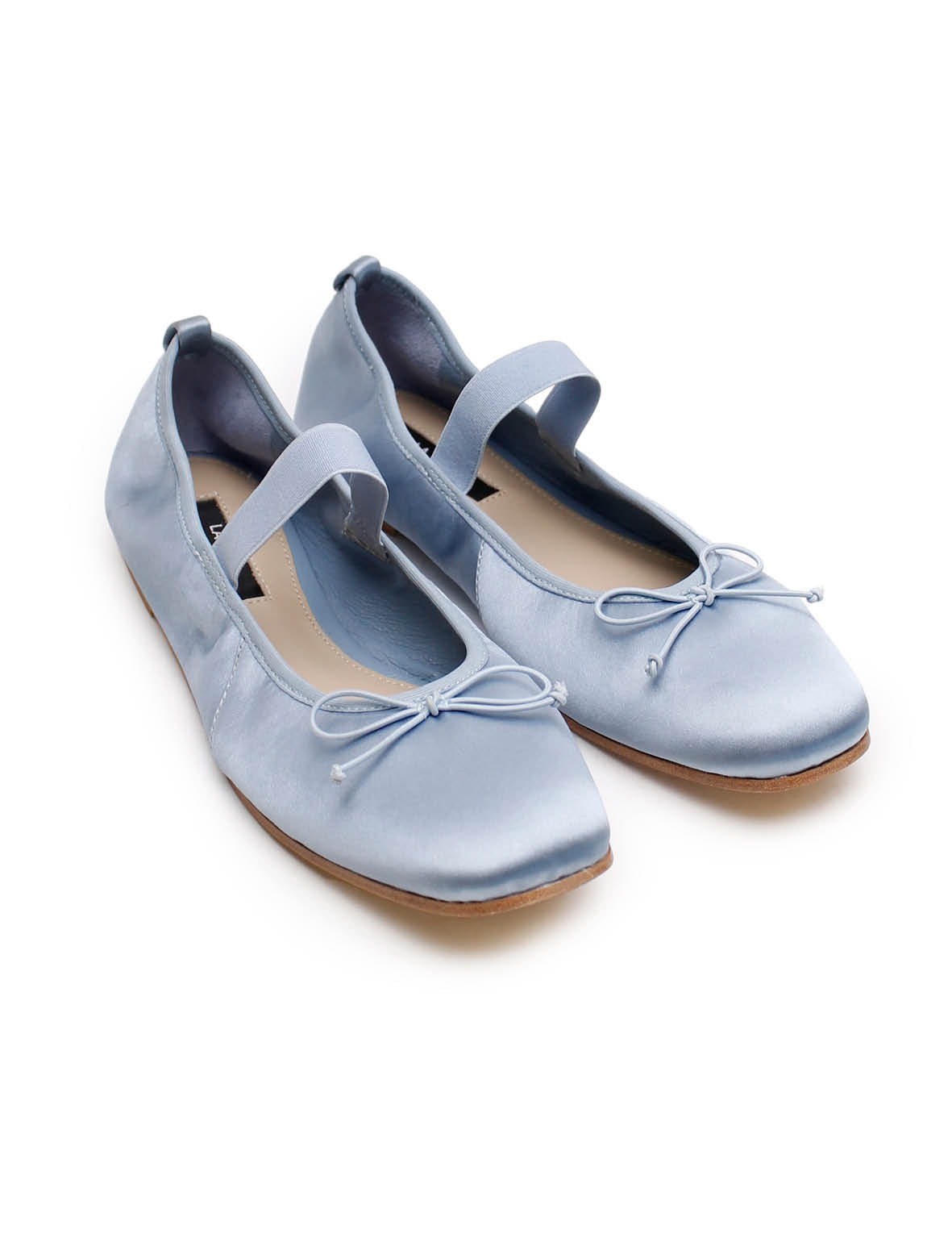 Ballet Flat - Capri Blue Satin