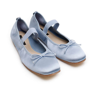 Ballet Flat - Capri Blue Satin