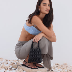 Beaded Bag - Black