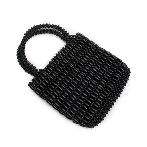 Beaded Bag - Black