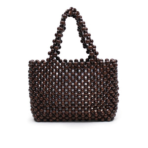 Bon Bon Beaded Bag - Brown