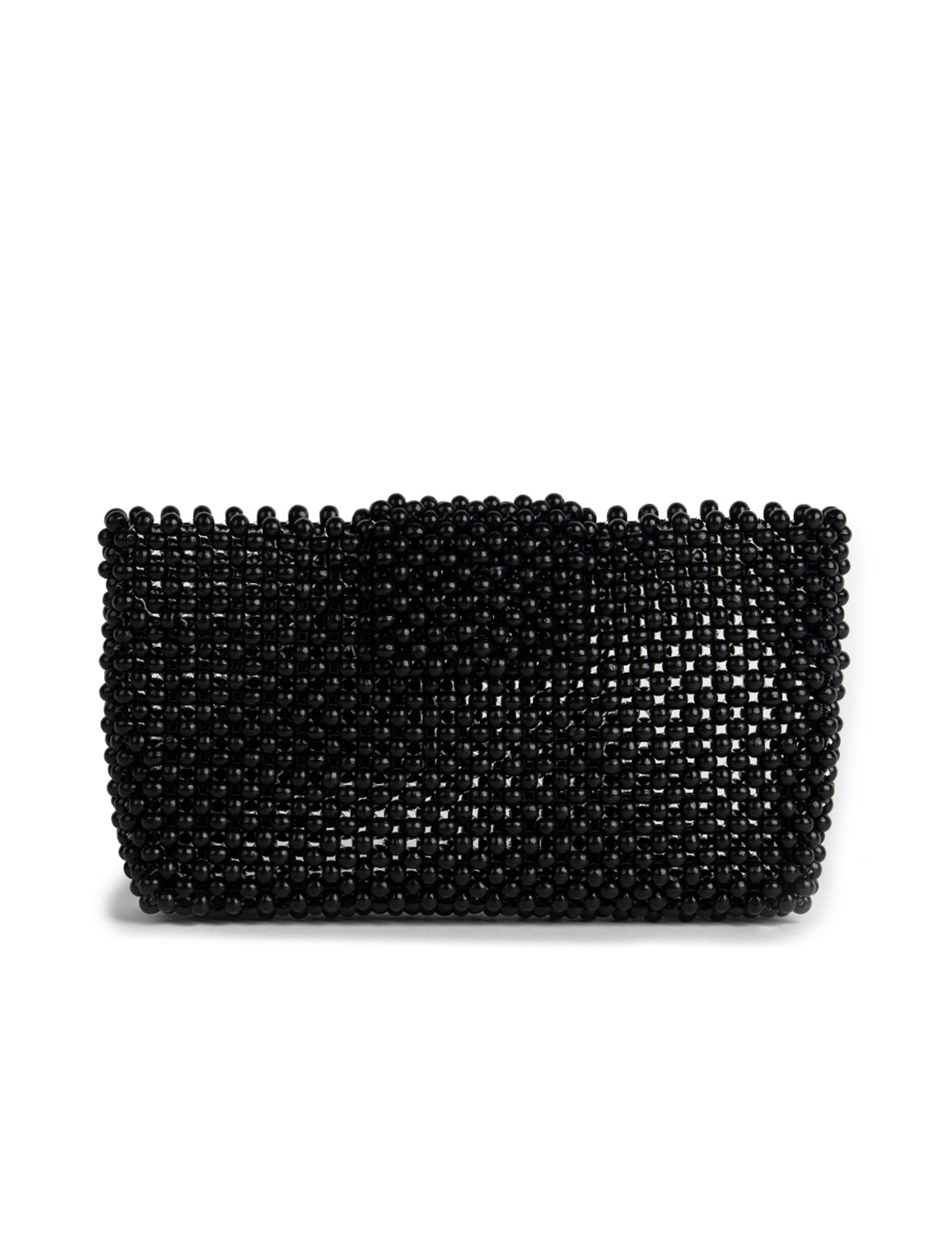 Beaded Wallet Black