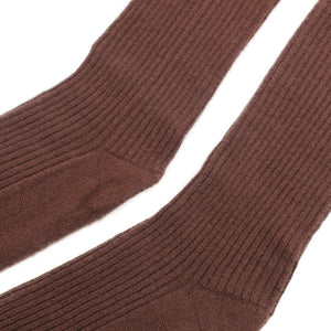 Cashmere Bed Sock - Cacao