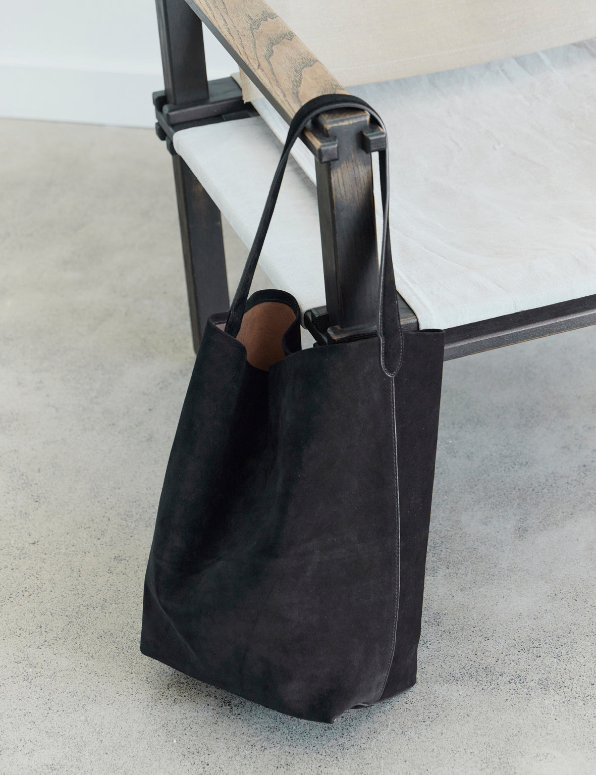 Everyday Bag - Black Suede