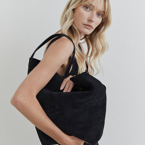 Everyday Bag - Black Suede