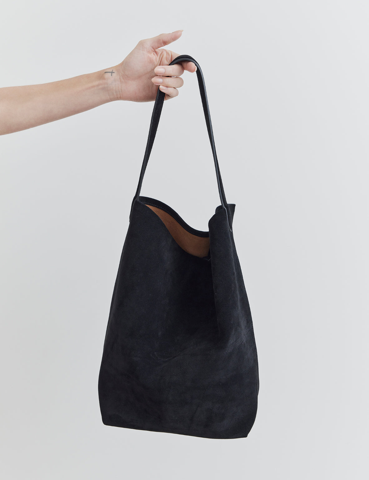 Everyday Bag - Black Suede