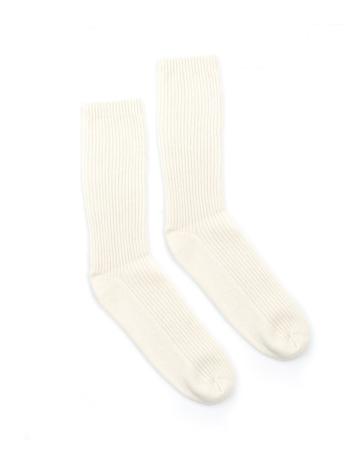 Cashmere Bed Sock - Cream
