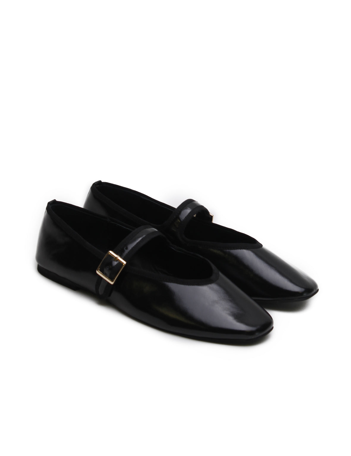 Mary-Jane Shiny Black