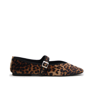 Mary-Jane Silk Velvet Animal