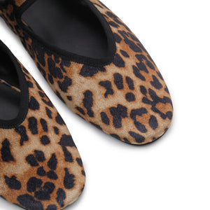 Mary-Jane Silk Velvet Animal