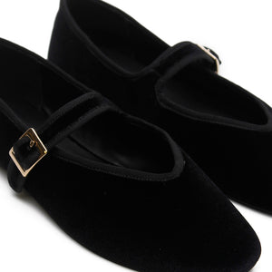 Mary-Jane Silk Velvet