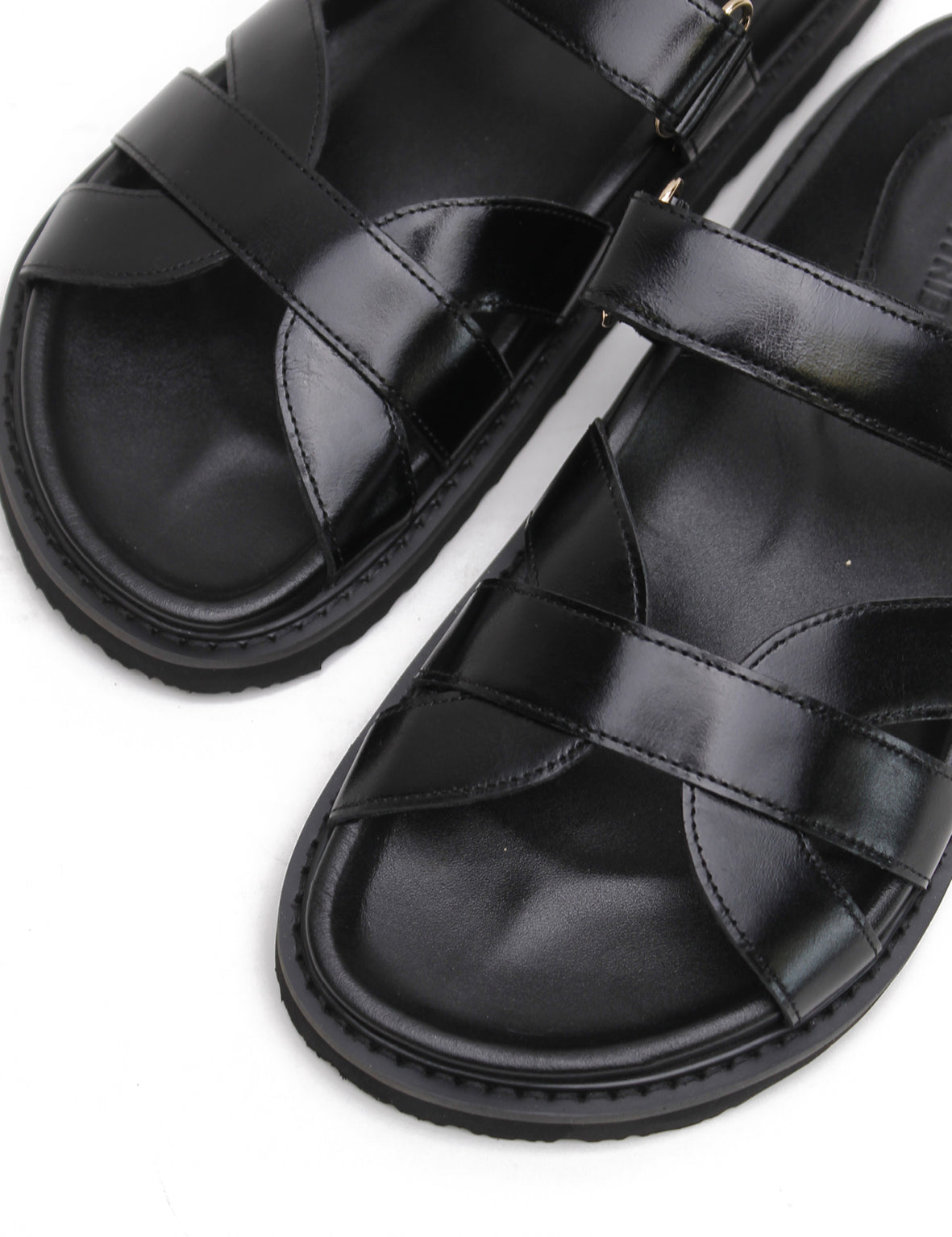 Olive Slide Black