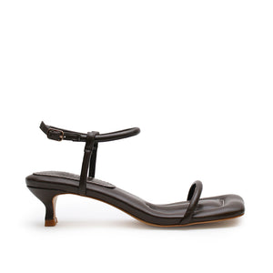 Padded Kitten Heel - Earth