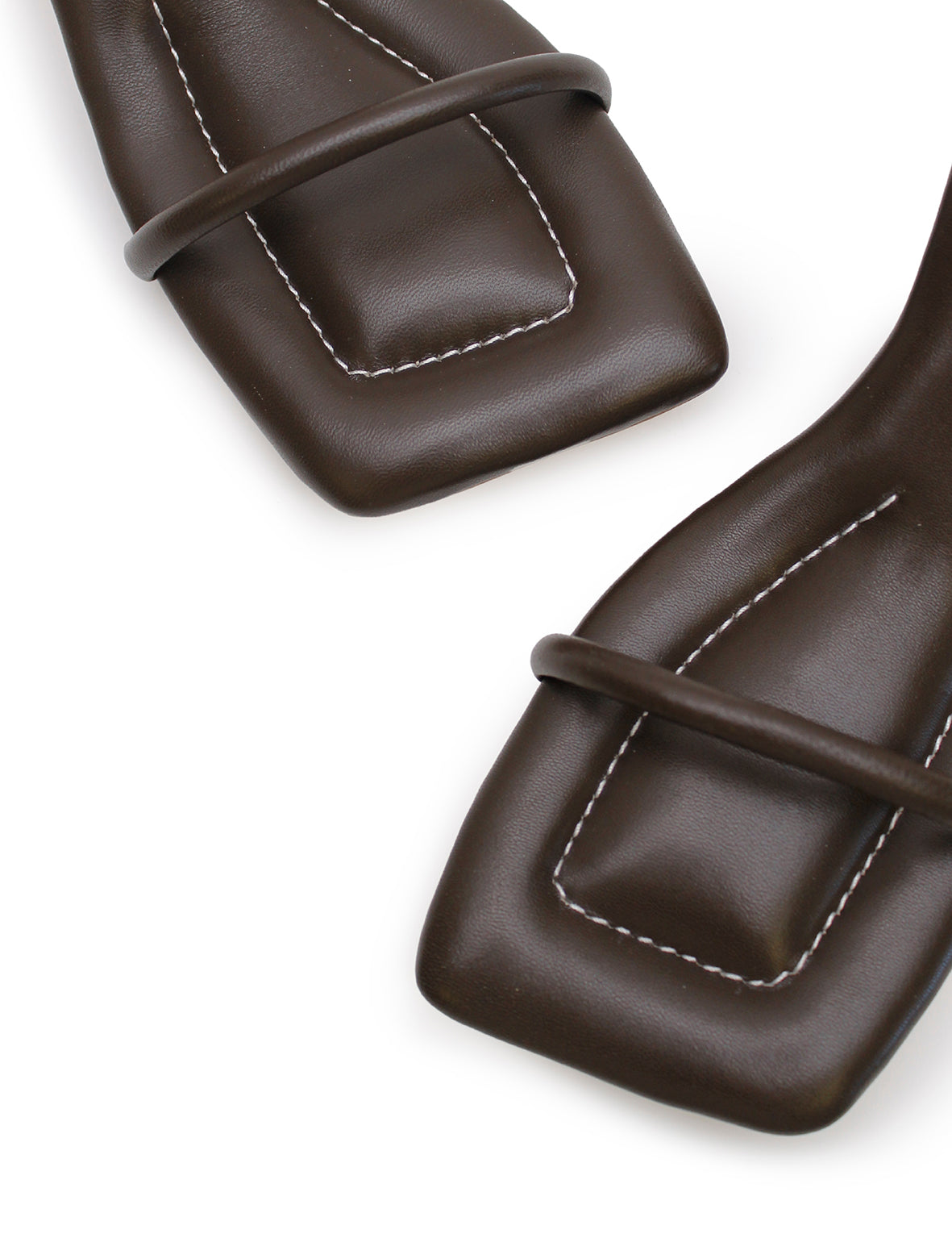 Padded Kitten Heel - Earth