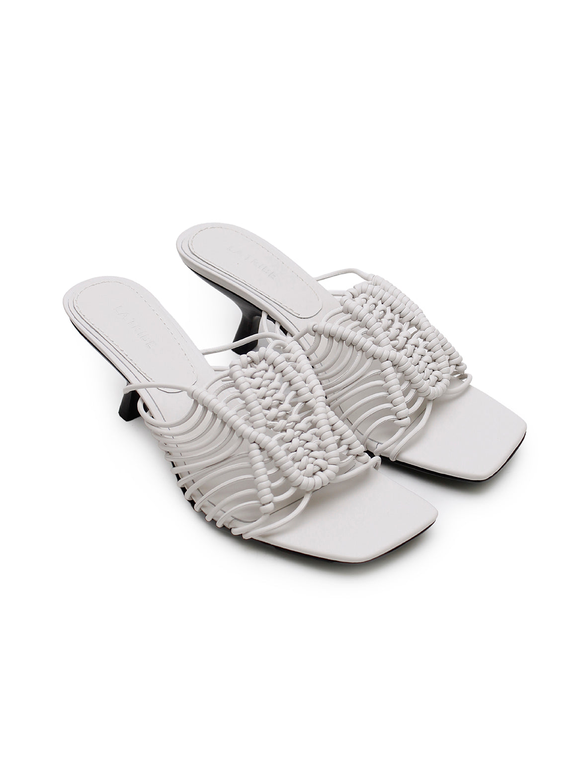 Macrame Heel - Cloud