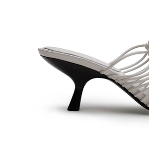 Macrame Heel - Cloud