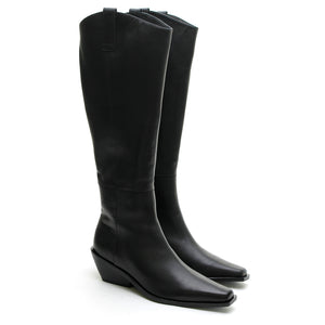 Simone Knee High Boot - Black