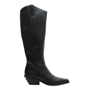 Simone Knee High Boot - Black