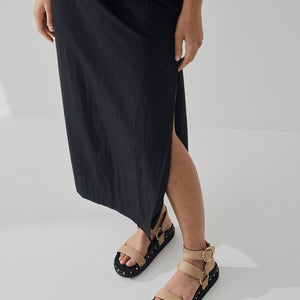 Studded Sandal - Beige