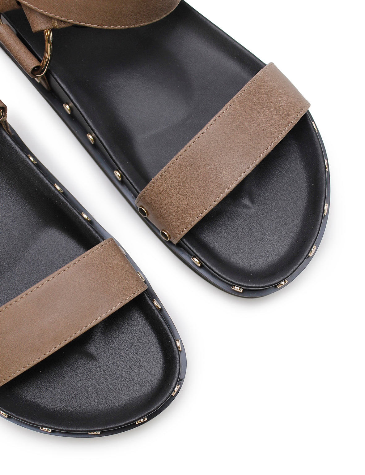Stone studded sandals deals