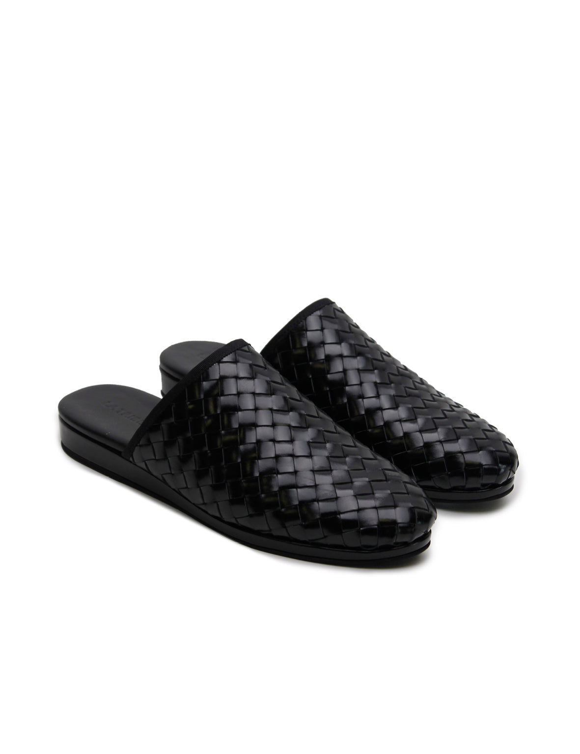 Woven Slip-On Black
