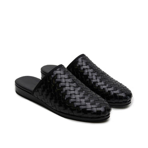 Woven Slip-On Black