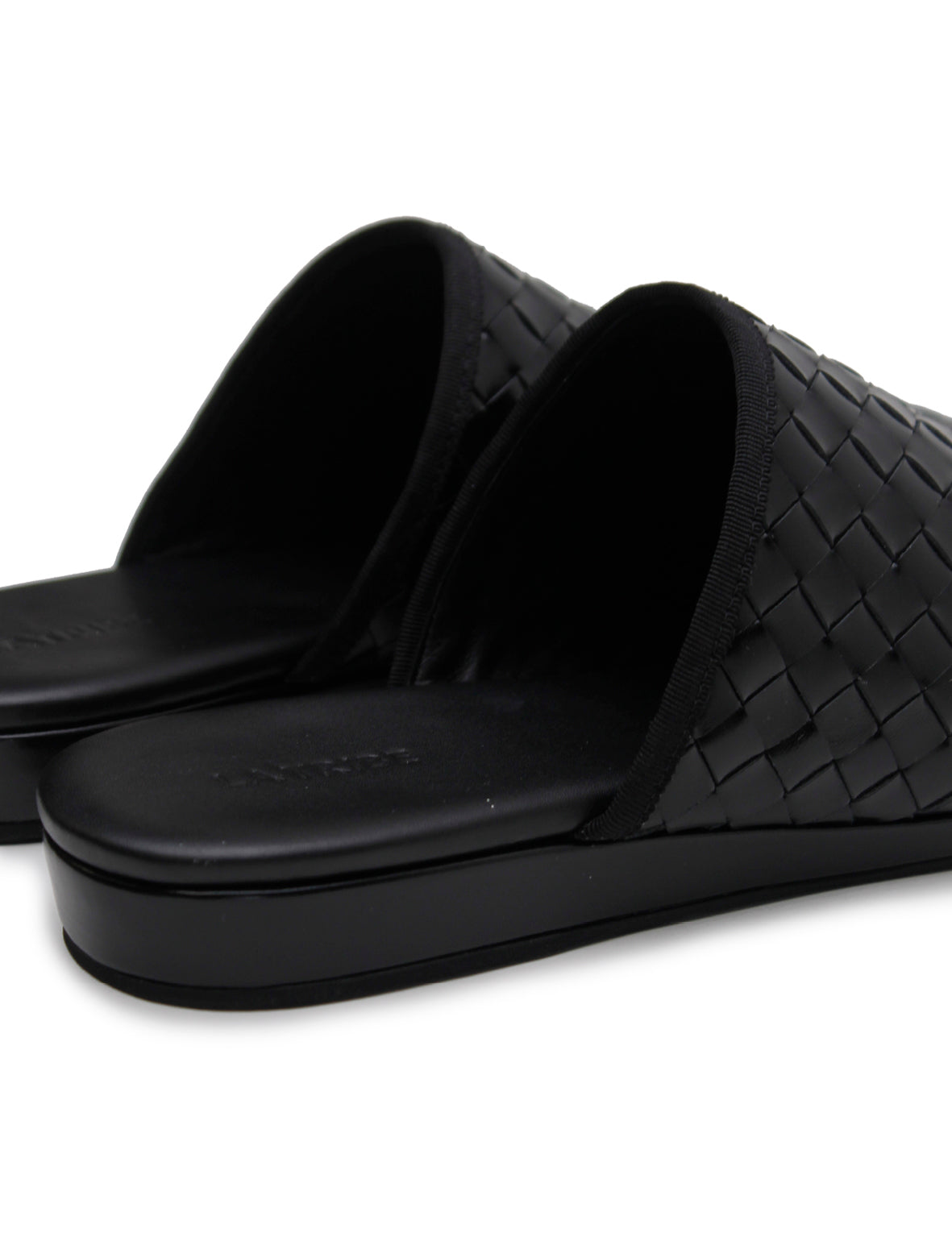 Woven Slip-On Black