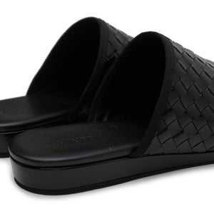 Woven Slip-On Black