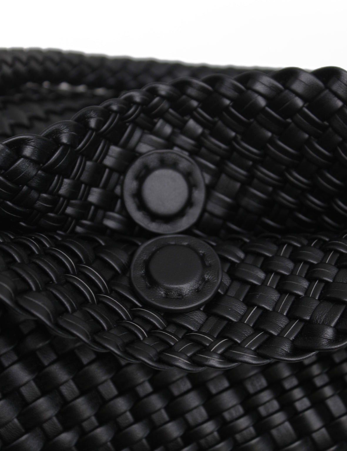 Woven Tote Black