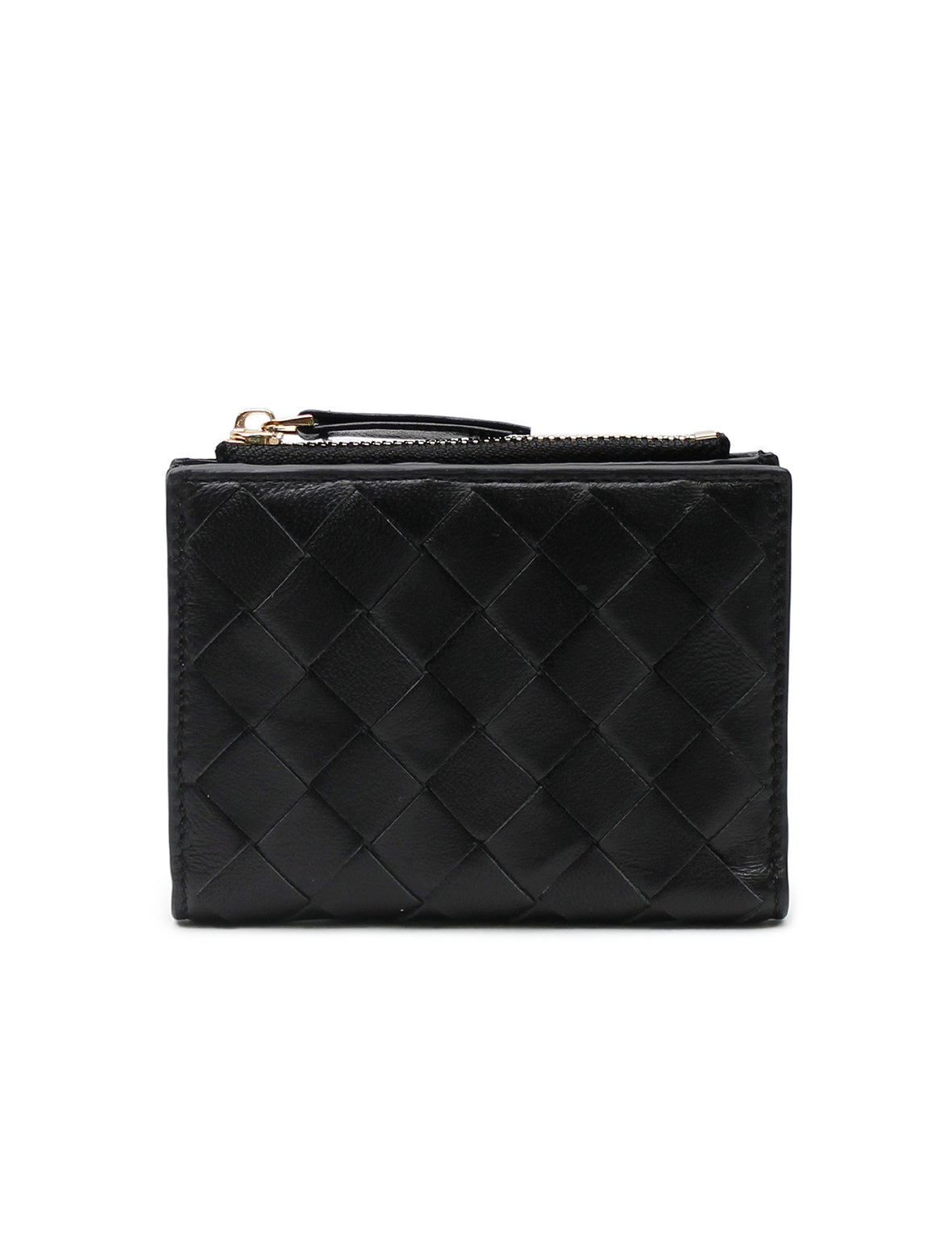 Woven Wallet Small - Black