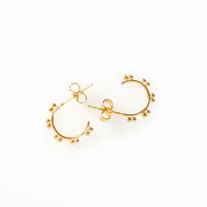 Hoop Stud - Gold