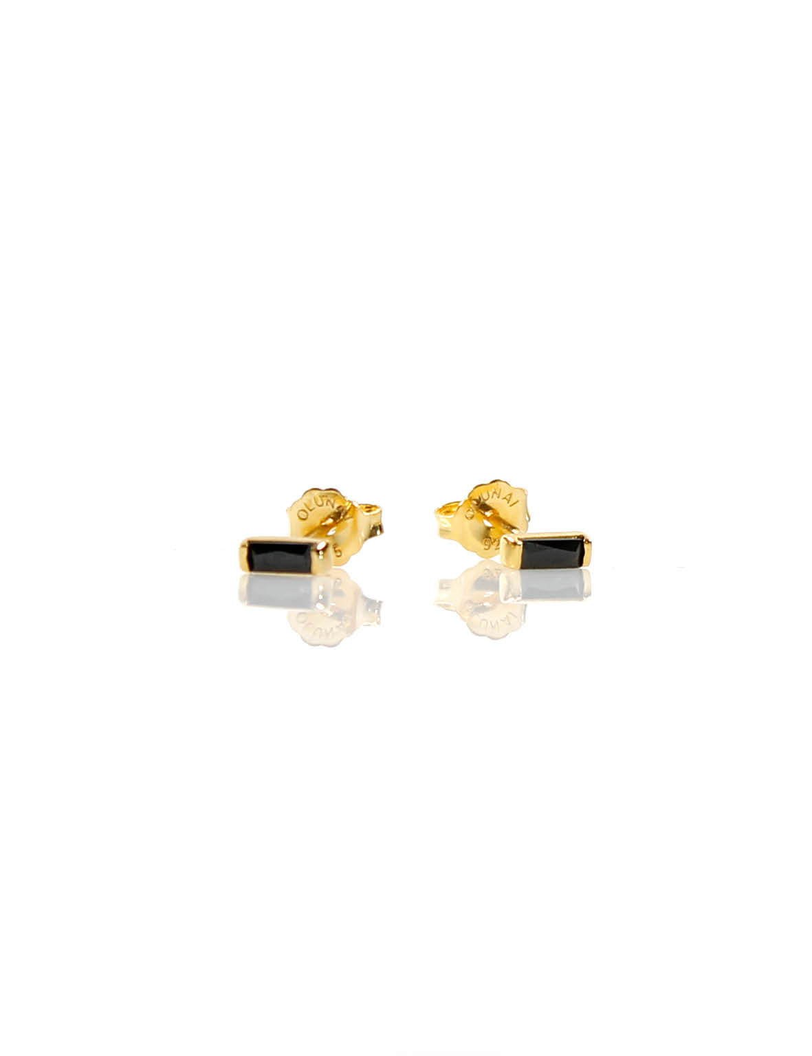 Mini Stud - Gold/Black