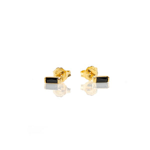 Mini Stud - Gold/Black