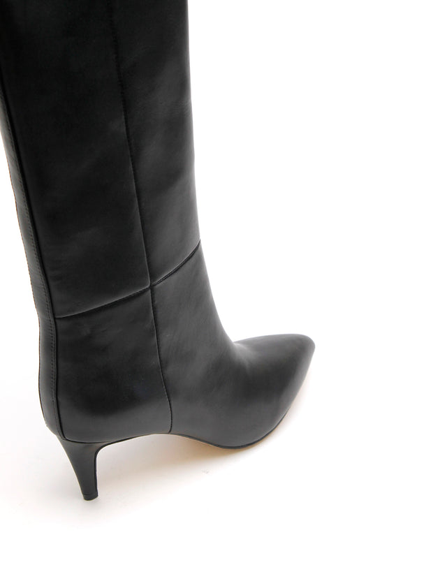 Sloane Knee High Boot Black La Tribe